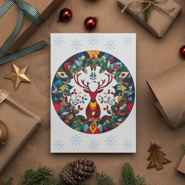 Yuletide Bénédiction Solstice d'hiver Carte de vac (Créateur téléchargé)