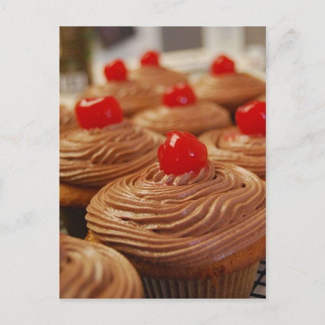 Yummy cupcakes carte postale verticale (Devant)