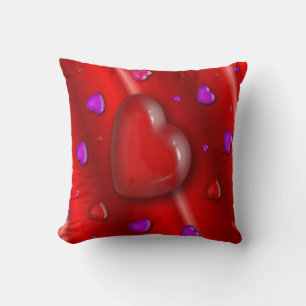 Yummy Hearts Valentine Coussin