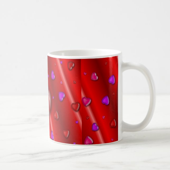 Yummy Hearts Valentines Mug (Droite)