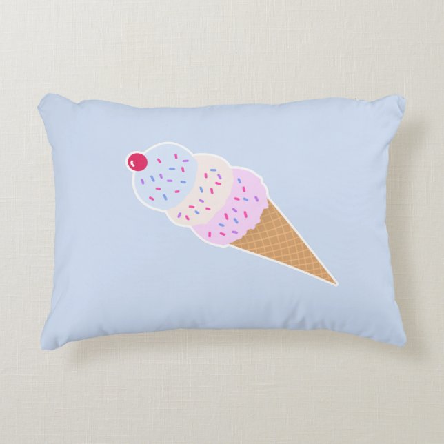 Yummy Icecream Cone Coussin (Devant)