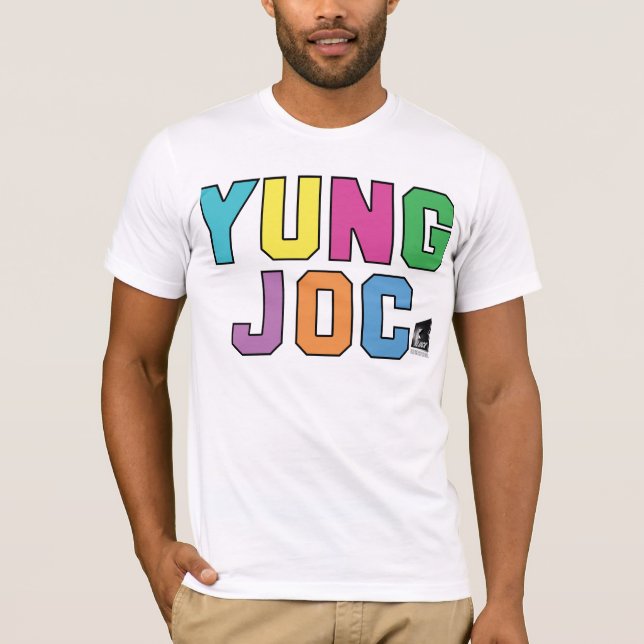 Yung Joc colore le T-shirt de logo (Devant)