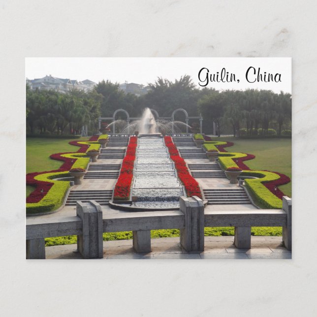 Yushan Park (Guilin, Chine) #1 Carte postale (Devant)