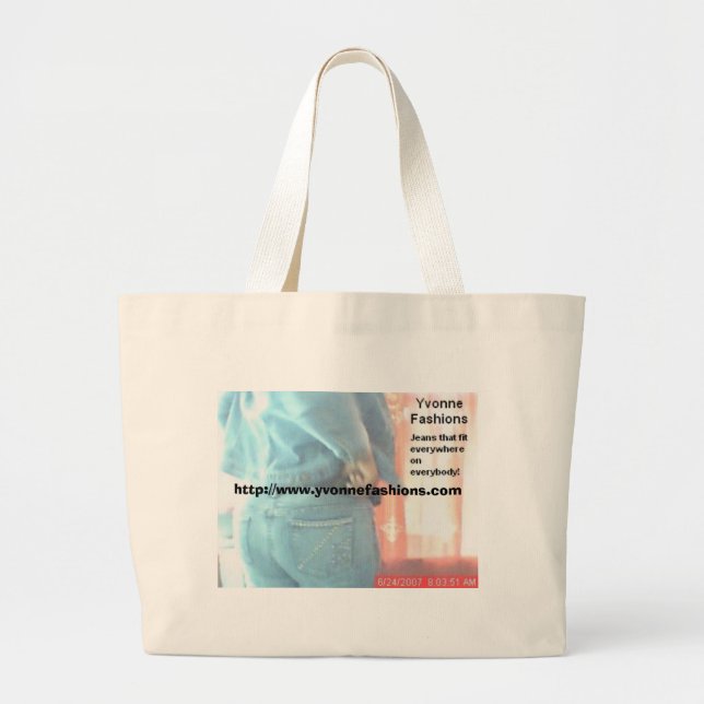 Yvonne façonne le sac fourre-tout (Devant)
