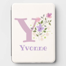 Yvonne Nom avec un motif floral