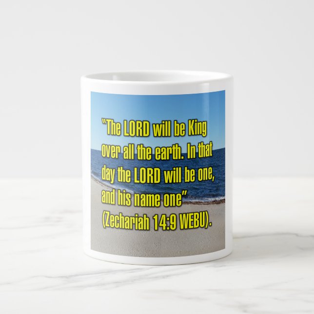 Zacharie 14:9 WEBU Mug (Devant)
