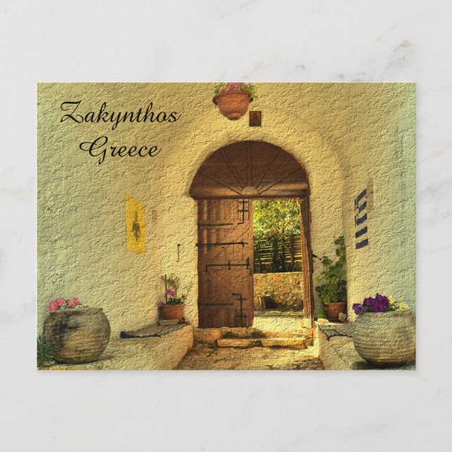 Zakynthos, Grèce carte postale (Devant)