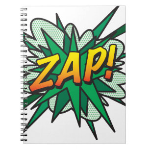 ZAP Fun Retro Comic Livre Pop Art