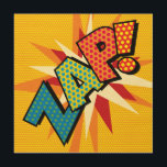 ZAP Fun Retro Comic Livre Pop Art<br><div class="desc">Un design amusant,  cool et tendance rétro de bande dessinée pop art inspiré de l'art qui met le wham,  zap,  pow dans votre journée. Le cadeau parfait pour les super-héros,  vos amis,  votre famille ou comme un régal pour vous-même. Conçu par ComicBookPop© à l'adresse www.zazzle.com/comicbookpop*</div>