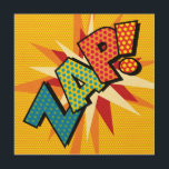 ZAP Fun Retro Comic Livre Pop Art<br><div class="desc">Un design amusant,  cool et tendance rétro de bande dessinée pop art inspiré de l'art qui met le wham,  zap,  pow dans votre journée. Le cadeau parfait pour les super-héros,  vos amis,  votre famille ou comme un régal pour vous-même. Conçu par ComicBookPop© à l'adresse www.zazzle.com/comicbookpop*</div>