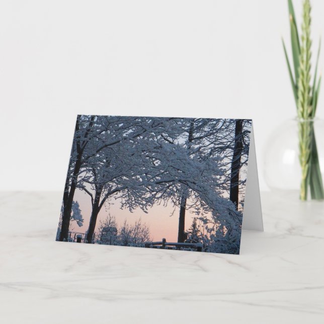 ZB- cartes de Noël inspirées de nature (Devant)