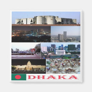 zBD004 DHAKA, Bangladesh, Asie, Aimant frigo