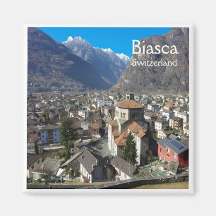 zCH006 BIASCA, Suisse, Aimant frigo
