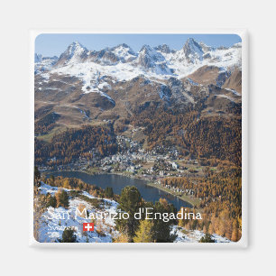 zCH018 SAN MAURIZIO D'ENGADINA, aimant frigo