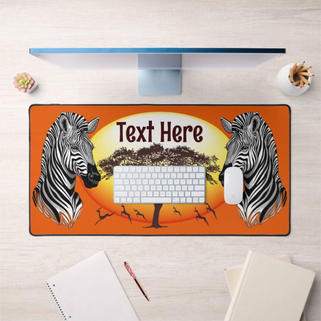 Zebra African Savanna Wild Animal (Bureau 1)