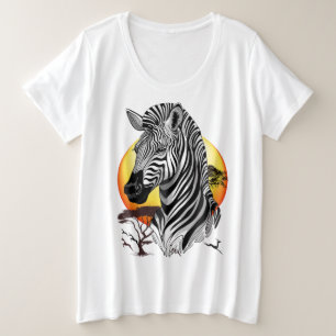 Zebra African Savanna Wild Animal