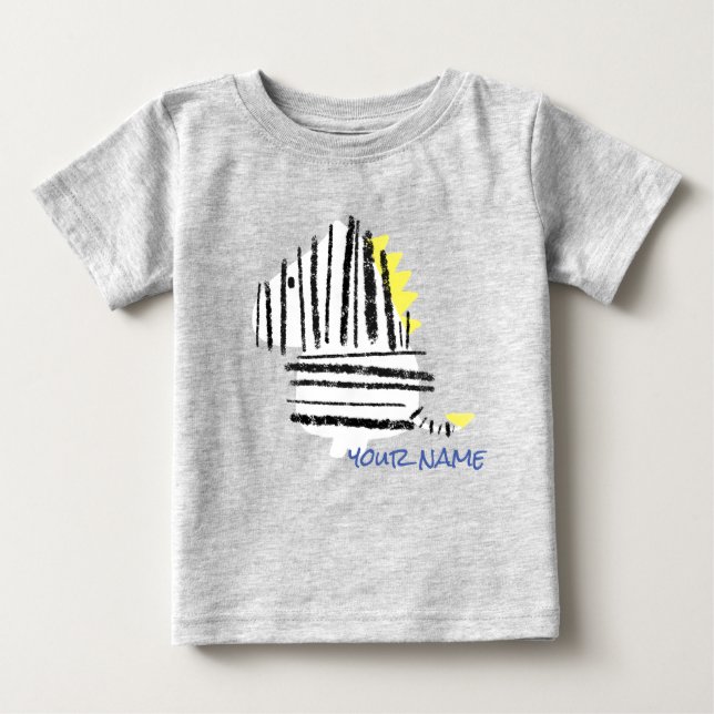 zebra baby T-shirt (Devant)