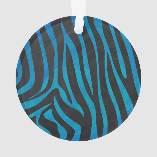 Zebra Black et Blue Print (dos)