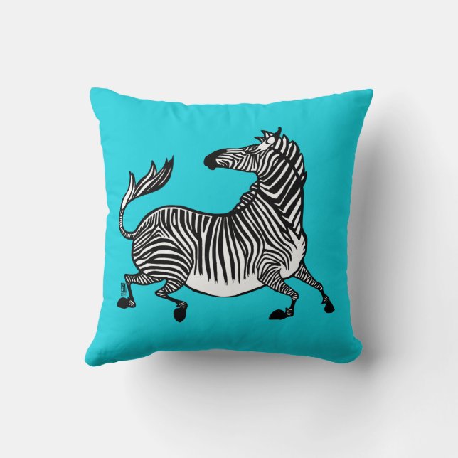 Zebra Coussin (Verso)