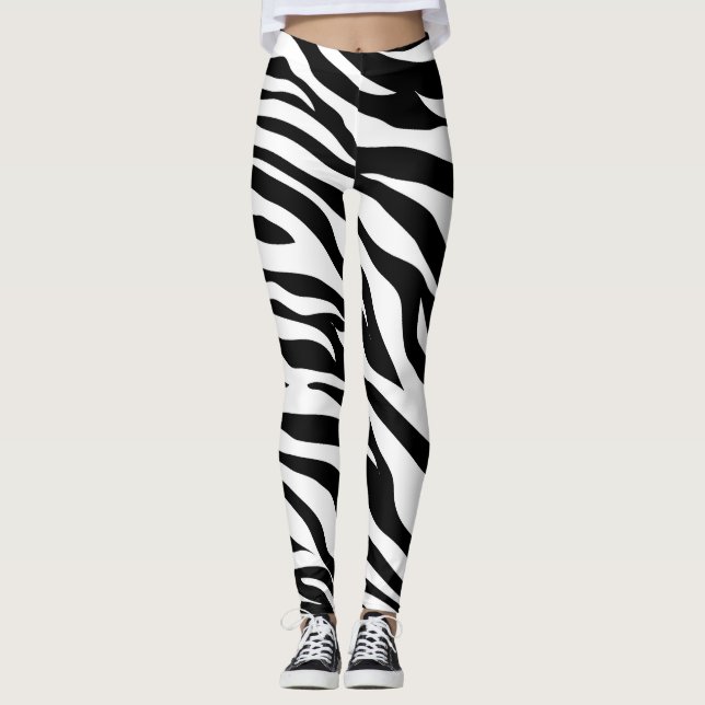 Zebra design legging (Devant)