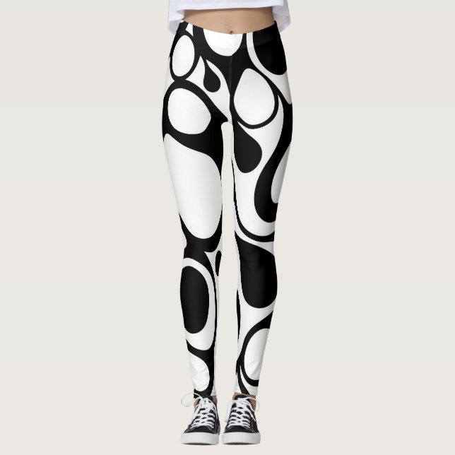 Zebra gone wrong Leggings (Devant)