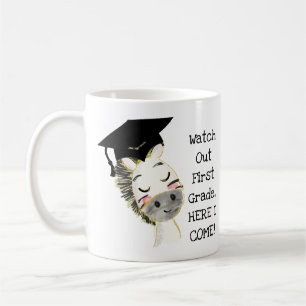 Zebra Graduate, Me Voici Mug Classique, 11 oz