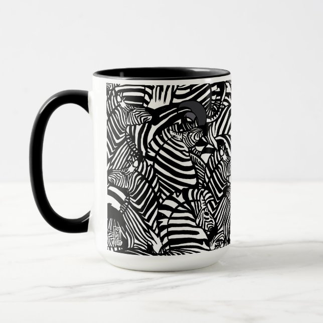Zebra Mug 5 (Gauche)