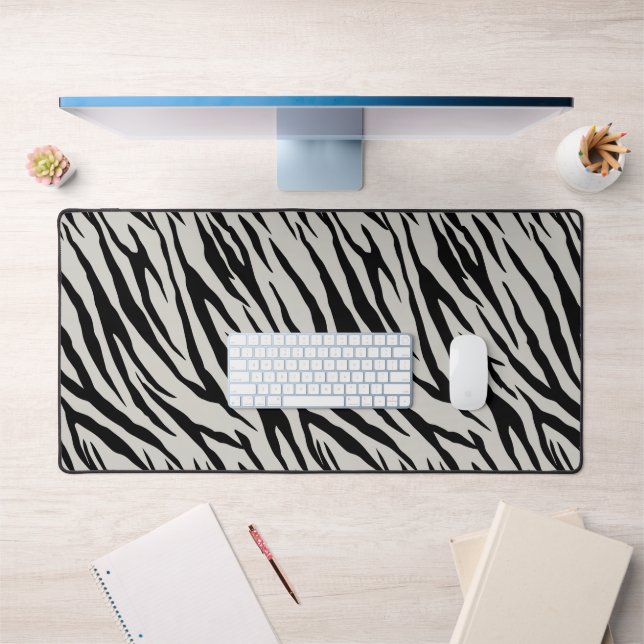 Zebra Print Desk Mat (Bureau 1)