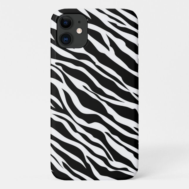 Zebra Print iPhone 5 Coque (Dos)