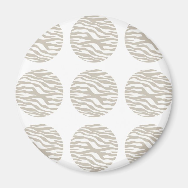 Zebra Print Magnet Pois (Devant)