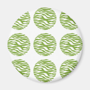 Zebra Print Magnet Pois