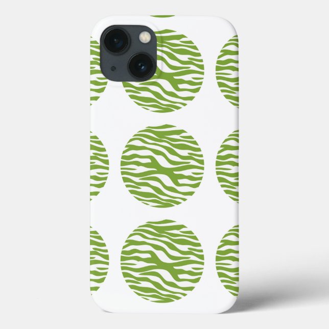 Zebra Print Pois iPad BT Coque (Verso)