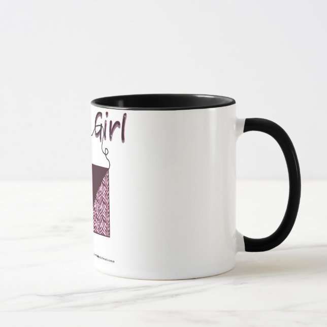 Zebra Purse Girl Mug (Droite)
