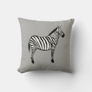 Zebra Safari Peinture animale Oreiller