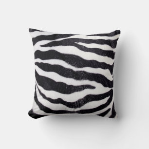 Zebra Stripe Poster de animal Wild Throw Coussin
