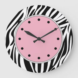 Zebra Stripes Horloge Faune