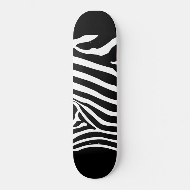 Zebra Stripes Skateboard (Recto)