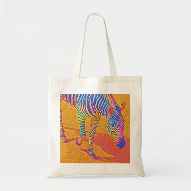 Zebra Tote Bag (Devant)