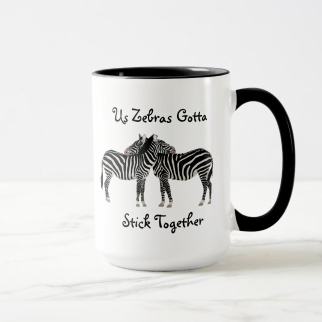 Zebras EDS Syndrome Ehlers-Danlos Café Mug (Droite)