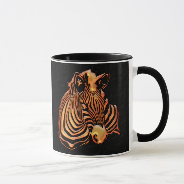 Zèbre 1 Mug (Droite)