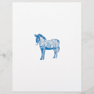 Zèbre bleu