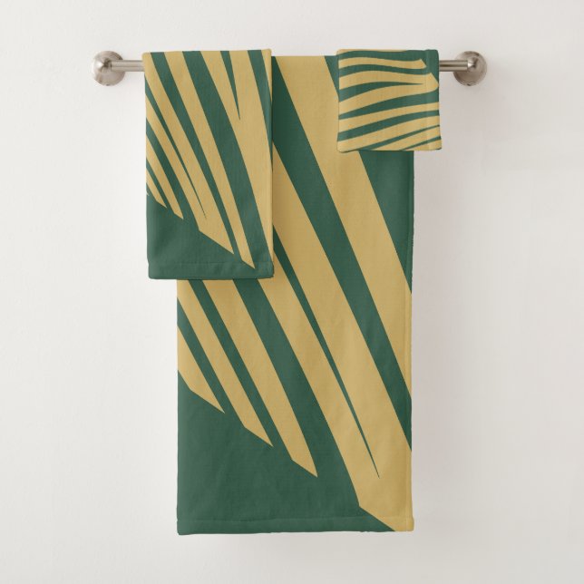 Zèbre géométrique cyan & beige (En situation)