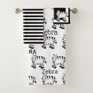Zèbre noir et blanc