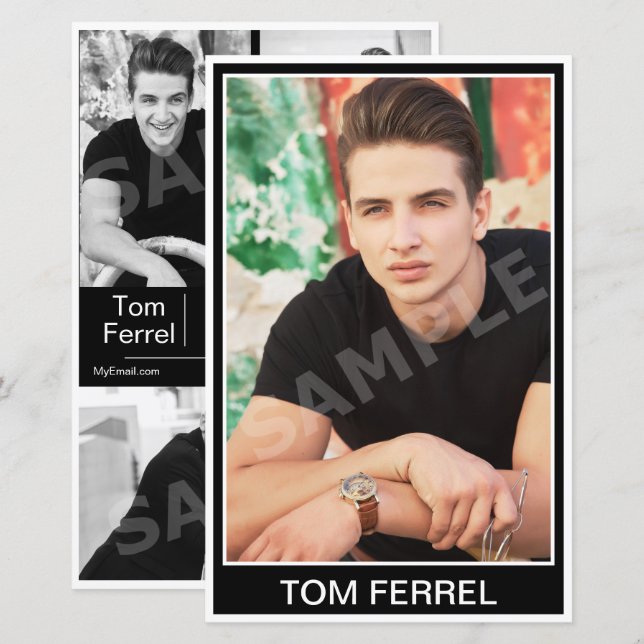 Zed de capture d'écran de l'acteur de modèle (Devant / Derrière)