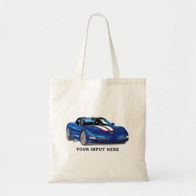 ZEEOSIX COLLECTIBLE AUTO ART TOTE BAG (Devant)