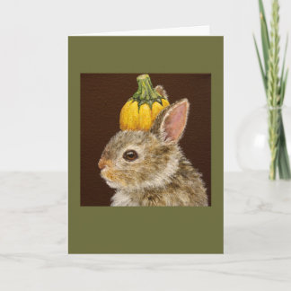 Zeke la carte bébé lapin