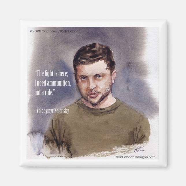 Zelensky, Volodymir Magnet (Devant)