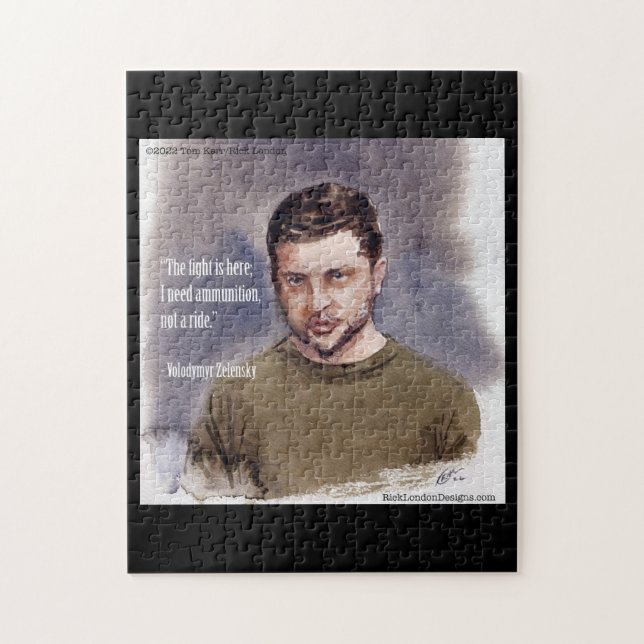 Zelensky, Volodymir Puzzle (Vertical)