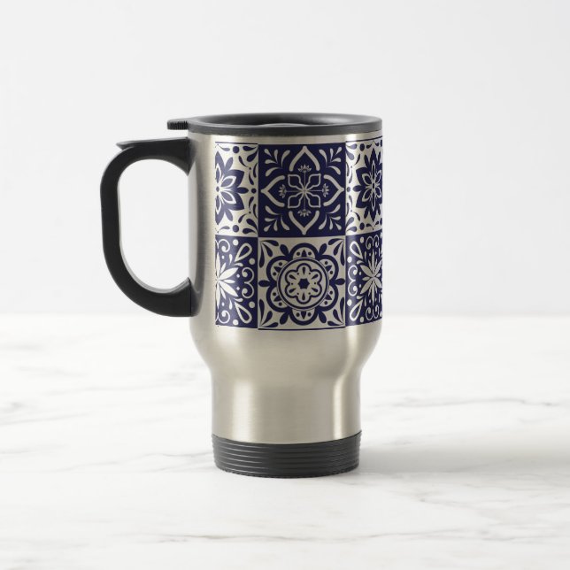Zelij Voyage Motif / Mug Commuter (Gauche)