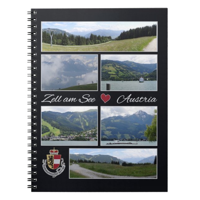 Zell am See, Autriche carnet (Devant)